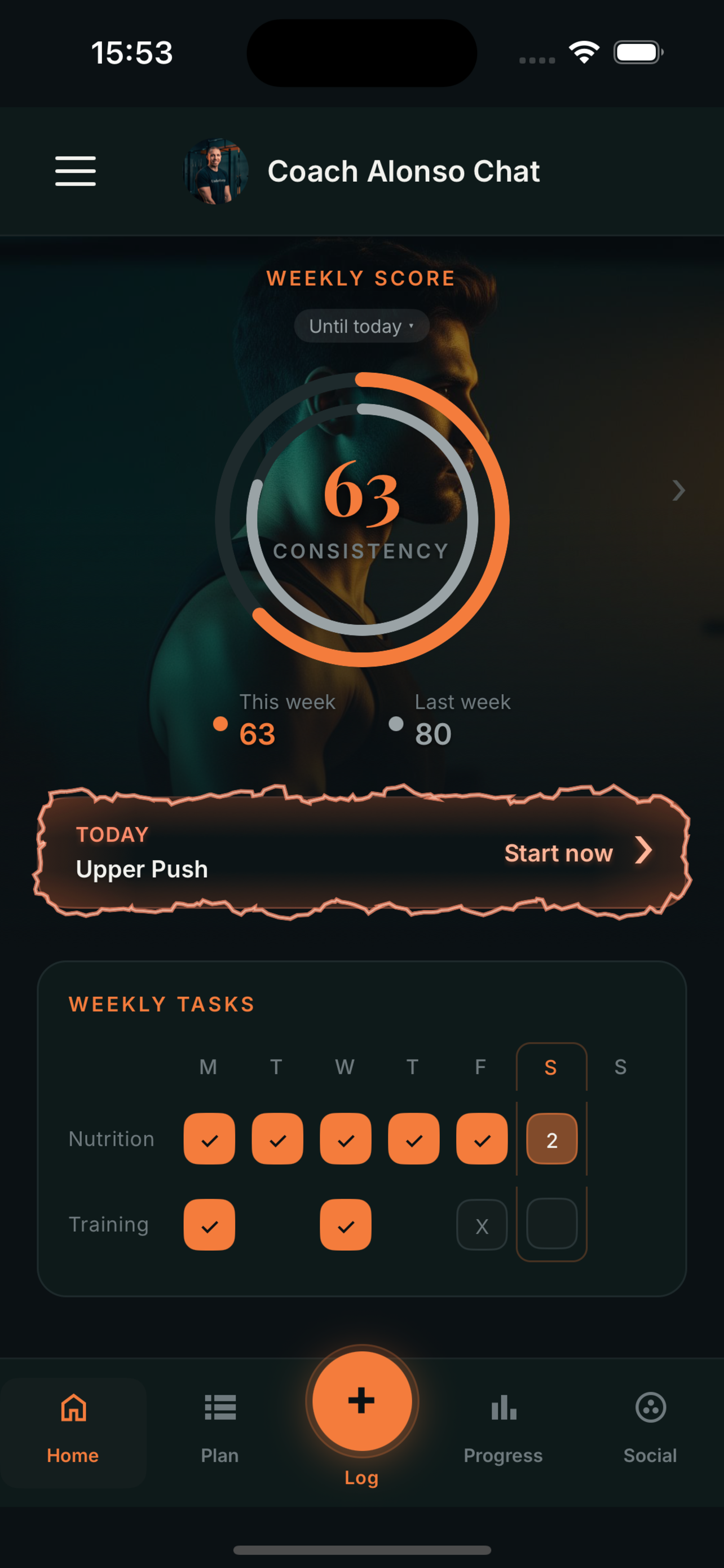 A unique score to keep you motivated